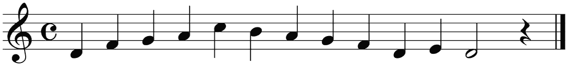 Notenbalk regel 4 (iso)