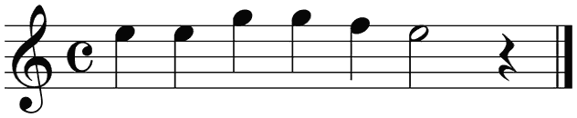 Notenbalk regel 5 (iso)