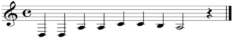 Notenbalk regel 9 (iso)