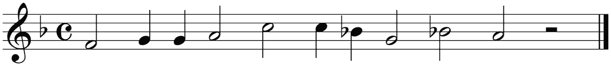 Notenbalk regel 2 (rit)