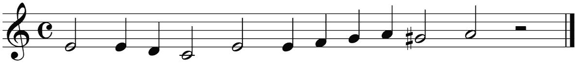 Notenbalk regel 2 (rit)