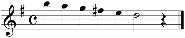 Notenbalk regel 9 (iso)