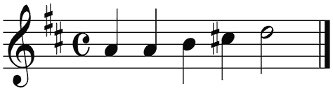 Notenbalk regel 1 (iso)