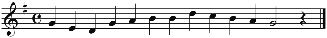 Notenbalk regel 2 (iso)