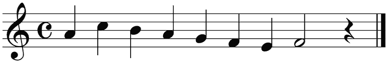 Notenbalk regel 3 (iso)